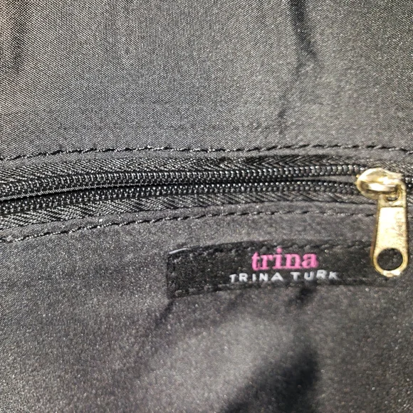 Trina Turk Purple Crossbody Handbag & Card Case - Picture 6 of 7